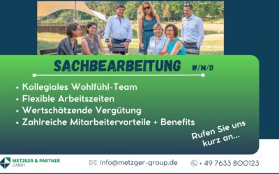 Sachbearbeitung (m/w/d)